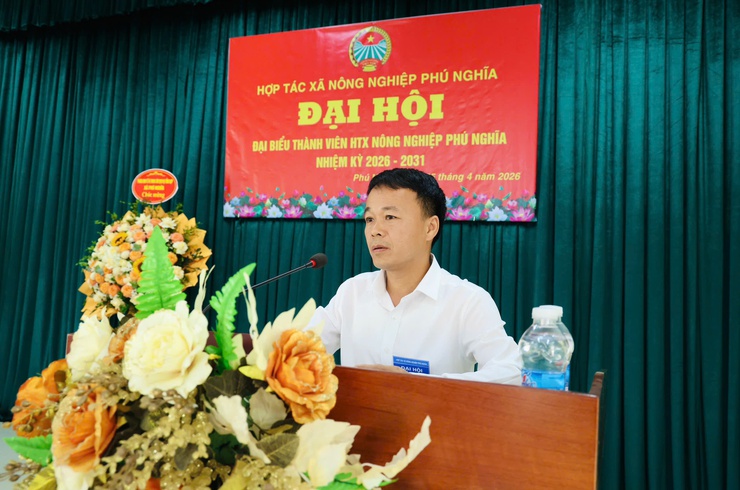 Đại hội đại biểu thành viên Hợp tác xã Nông nghiệp Phú Nghĩa nhiệm kỳ 2026-2031- Ảnh 6.
