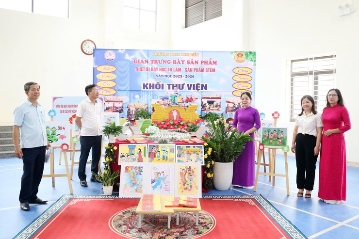 Trường THCS Lam Điền: Ngày hội công nghệ thông tin - STEM- Ảnh 6.