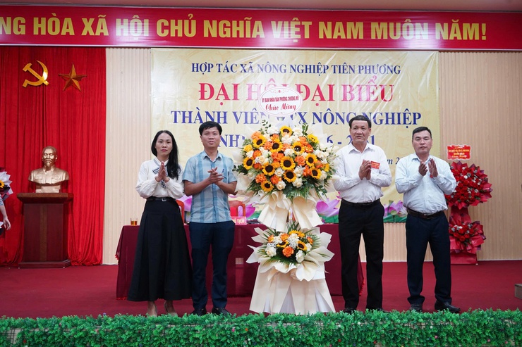 HTX Nông nghiệp Tiên Phương tổ chức thành công Đại hội đại biểu thành viên nhiệm kỳ 2026–2031- Ảnh 1.
