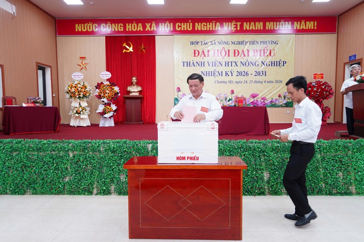 HTX Nông nghiệp Tiên Phương tổ chức thành công Đại hội đại biểu thành viên nhiệm kỳ 2026–2031- Ảnh 6.