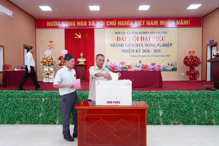 HTX Nông nghiệp Tiên Phương tổ chức thành công Đại hội đại biểu thành viên nhiệm kỳ 2026–2031- Ảnh 7.