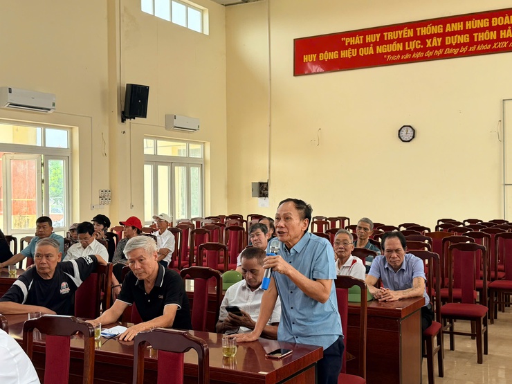 XÃ VĨNH THANH TỔ CHỨC HỘI NGHỊ TUYÊN TRUYỀN, VẬN ĐỘNG CÁC HỘ GIA ĐÌNH, CÁ NHÂN THÔN HẢI BỐI CÓ MỘ NẰM TRONG PHẠM VI THỰC HIỆN DỰ ÁN THÀNH PHỐ THÔNG MINH- Ảnh 6.
