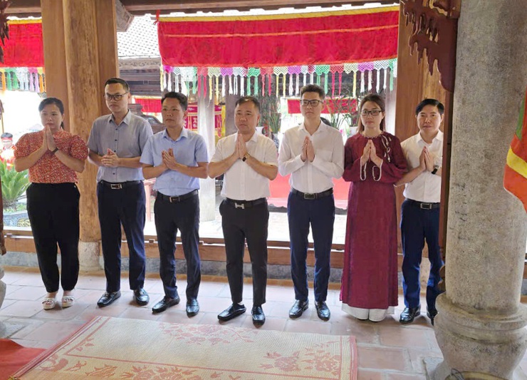 Lễ hội đình làng Cù Sơn Trung tưởng nhớ danh tướng Lý Phục Man- Ảnh 2.