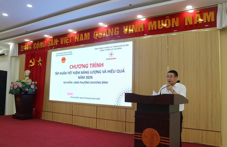 Phường Khương Đình chung tay sử dụng điện an toàn, tiết kiệm và hiệu quả vì lợi ích cộng đồng- Ảnh 1.