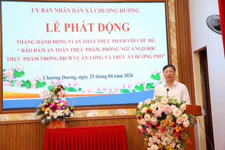 Lễ phát động “Tháng hành động vì An toàn thực phẩm” năm 2026- Ảnh 1.