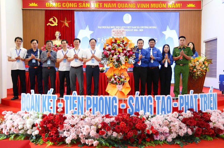 Đại hội Hội LHTN xã Chương Dương lần thứ I thành công tốt đẹp- Ảnh 1.