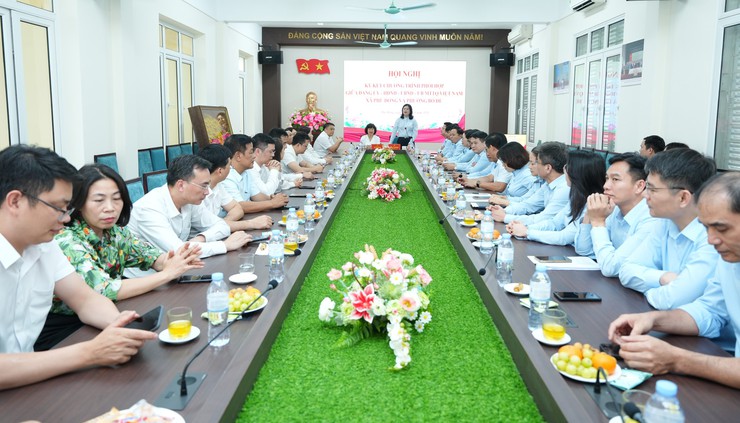 PHƯỜNG BỒ ĐỀ - XÃ PHÙ ĐỔNG KẾT NGHĨA, KÝ CHƯƠNG TRÌNH PHỐI HỢP TOÀN DIỆN- Ảnh 10.