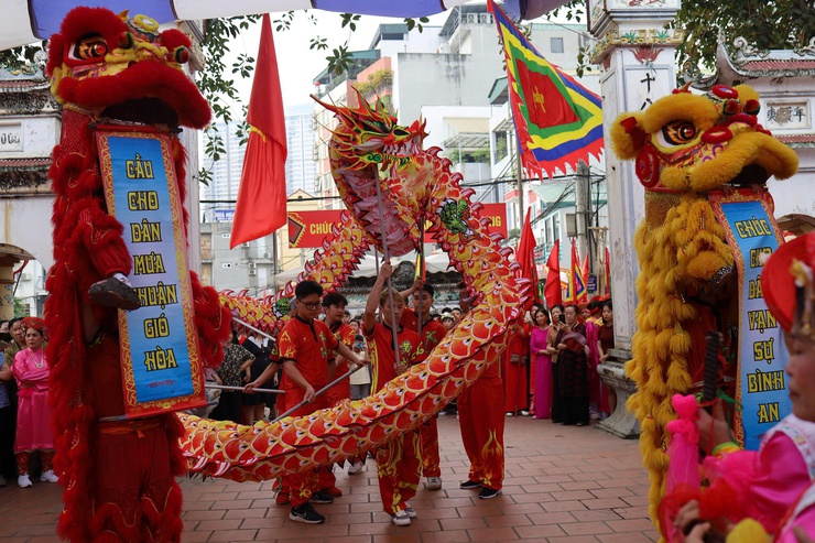 Lễ hội Đình Xuân Tảo 2026: Lan tỏa giá trị văn hóa truyền thống- Ảnh 9.