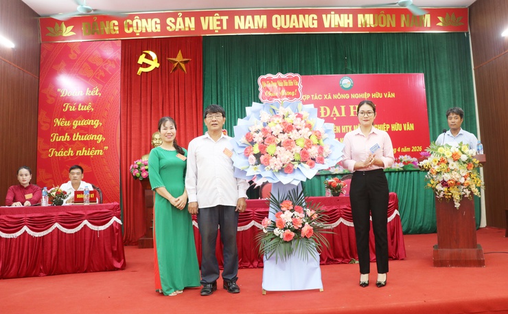 Hợp tác xã Nông nghiệp Hữu Văn tổ chức Đại hội đại biểu thành viên nhiệm kỳ 2026–2031 thành công tốt đẹp- Ảnh 4.