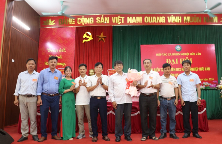 Hợp tác xã Nông nghiệp Hữu Văn tổ chức Đại hội đại biểu thành viên nhiệm kỳ 2026–2031 thành công tốt đẹp- Ảnh 6.