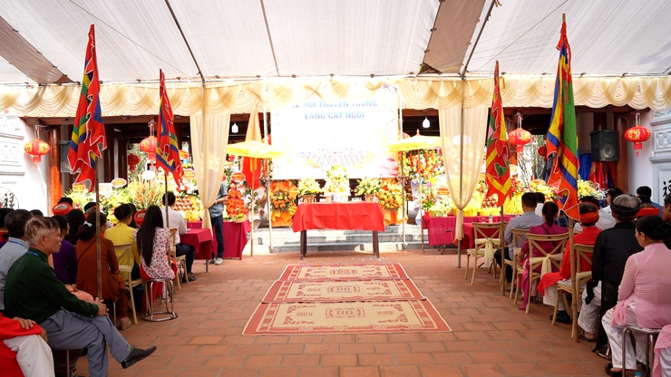 Khai mạc Lễ hội truyền thống thôn Cát Ngòi năm 2026- Ảnh 1.