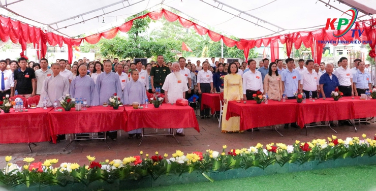 Thôn Thượng Khê tổ chức Lễ đón Bằng công nhận Di tích lịch sử cấp thành phố chùa Hưng Quang - Ảnh 2.