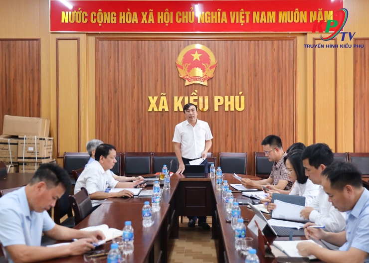 Ban Thường vụ Đảng ủy xã làm việc với UBND xã về quy chế và nhiệm vụ phát triển kinh tế - xã hội năm 2026- Ảnh 1.