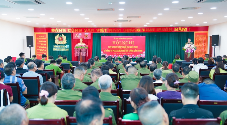 Hội nghị tuyên truyền, tập huấn kiến thức, kỹ năng PCCC&CNCH cho lực lượng dân phòng năm 2026- Ảnh 1.