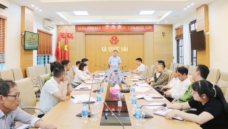 Quốc Oai: triển khai kế hoạch kiểm tra toàn diện hoạt động các nhà xưởng tại Bãi Phượng Cách, Sơn Trung- Ảnh 1.