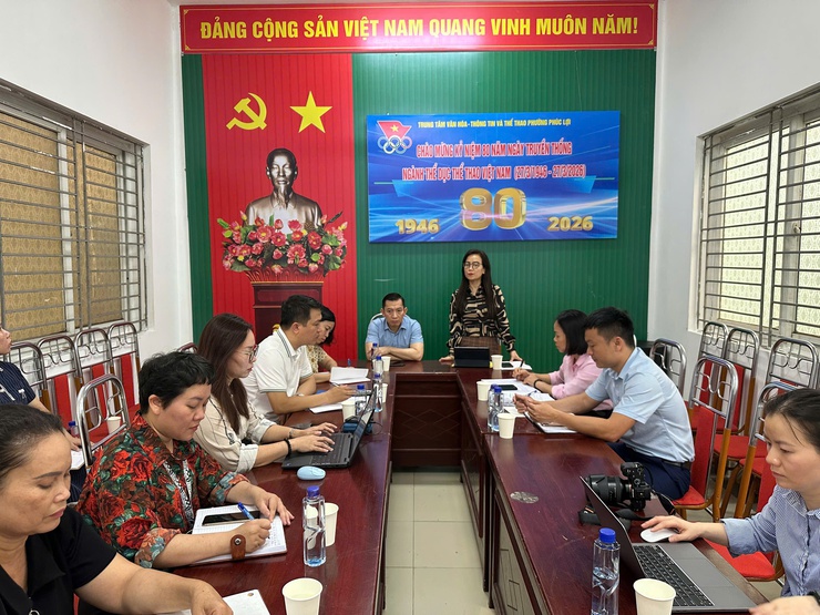 Phường Phúc Lợi tiếp đoàn Thành phố khảo sát đơn vị thực hiện thí điểm mô hình tổ chức hoạt động thiết chế văn hóa, thể thao cơ sở- Ảnh 2.