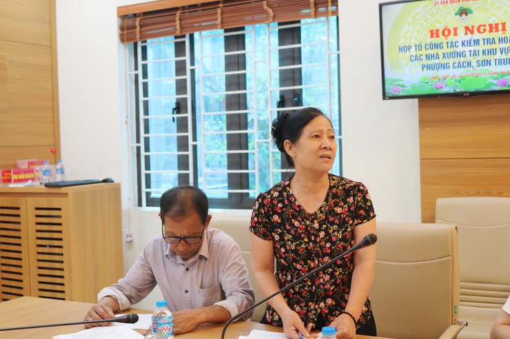 Quốc Oai: triển khai kế hoạch kiểm tra toàn diện hoạt động các nhà xưởng tại Bãi Phượng Cách, Sơn Trung- Ảnh 12.