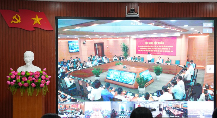 SƠN TÂY THAM DỰ TRỰC TUYẾN HỘI NGHỊ TẬP HUẤN VỀ BẢO VỆ BÍ MẬT NHÀ NƯỚC VÀ AN TOÀN THÔNG TIN- Ảnh 2.