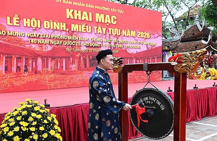 Khai mạc Lễ hội truyền thống Đình - Miếu Tây Tựu năm 2026- Ảnh 5.