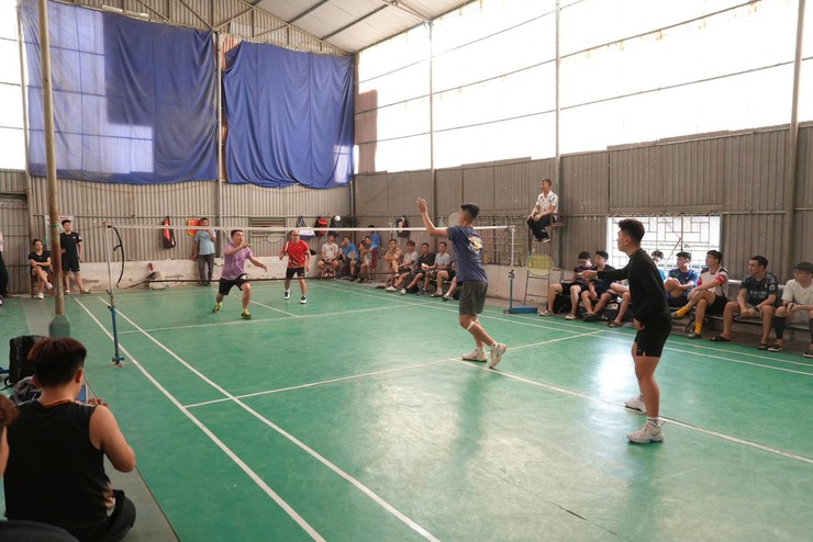 SÔI NỔI GIẢI CẦU LÔNG XÃ THANH OAI MỪNG LỄ HỘI LÀNG CHUÔNG 10/3, CHÀO MỪNG KỶ NIỆM 51 NĂM NGÀY GIẢI PHÓNG MIỀN NAM (30/4/1975 - 30/4/2026) VÀ 140 NĂM NGÀY QUỐC TẾ LAO ĐỘNG (1/5/1886 - 1/5/2026)- Ảnh 4.