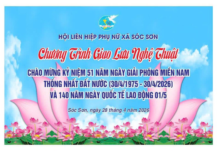 HÒA CHUNG KHÔNG KHÍ PHẤN KHỞI CỦA CẢ NƯỚC CHÀO MỪNG KỶ NIỆM 51 NĂM NGÀY GIẢI PHÓNG MIỀN NAM 30/4 VÀ 140 NĂM NGÀY QUỐC TẾ LAO ĐỘNG 1/5- Ảnh 1.
