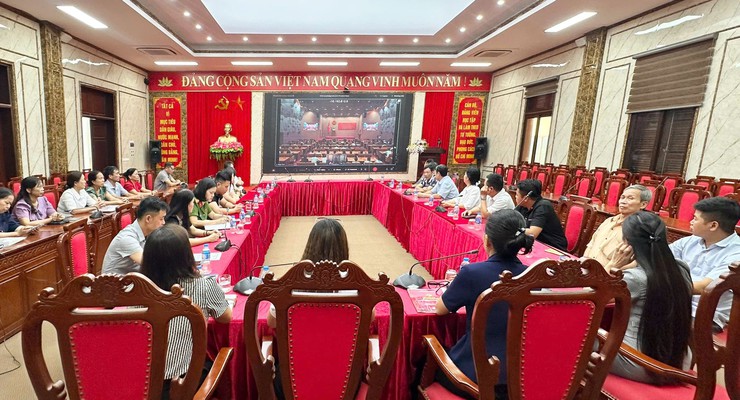 Xã Thanh Oai tham dự Hội nghị trực tuyến đánh giá kết quả triển khai Hội nghị đại biểu Nhân dân năm 2026- Ảnh 6.