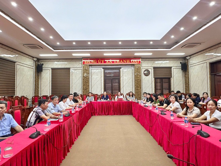 Xã Thanh Oai tham dự Hội nghị trực tuyến đánh giá kết quả triển khai Hội nghị đại biểu Nhân dân năm 2026- Ảnh 1.