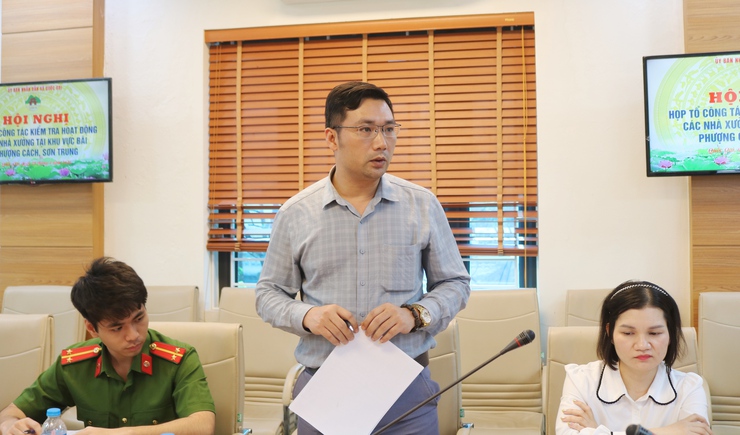 Quốc Oai: triển khai kế hoạch kiểm tra toàn diện hoạt động các nhà xưởng tại Bãi Phượng Cách, Sơn Trung- Ảnh 9.