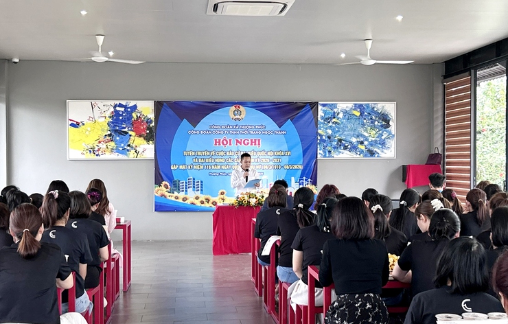 Công nhân viên chức lao động xã Thượng Phúc phát huy tinh thần Ngày Quốc tế Lao động- Ảnh 4.