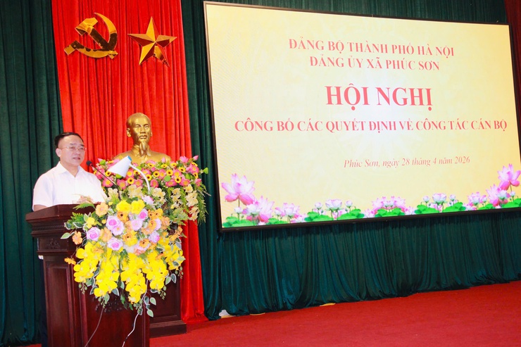 PHÚC SƠN CÔNG BỐ CÁC QUYẾT ĐỊNH VỀ CÔNG TÁC CÁN BỘ- Ảnh 2.