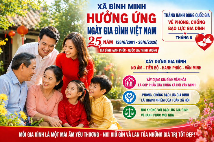 LAN TỎA GIÁ TRỊ TỐT ĐẸP CỦA GIA ĐÌNH VIỆT NAM - HƯỞNG ỨNG NGÀY GIA ĐÌNH VIỆT NAM 28/6- Ảnh 1.