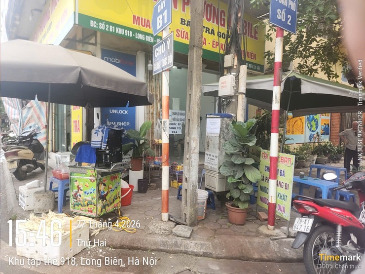 Phường Long Biên xử lý “phạt nguội” về TTATGT, TTĐT và VSMT - Ảnh 9.