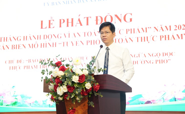 Bát Tràng phát động "Tháng hành động vì an toàn thực phẩm năm 2026"; Ra mắt tuyến phố an toàn thực phẩm- Ảnh 2.