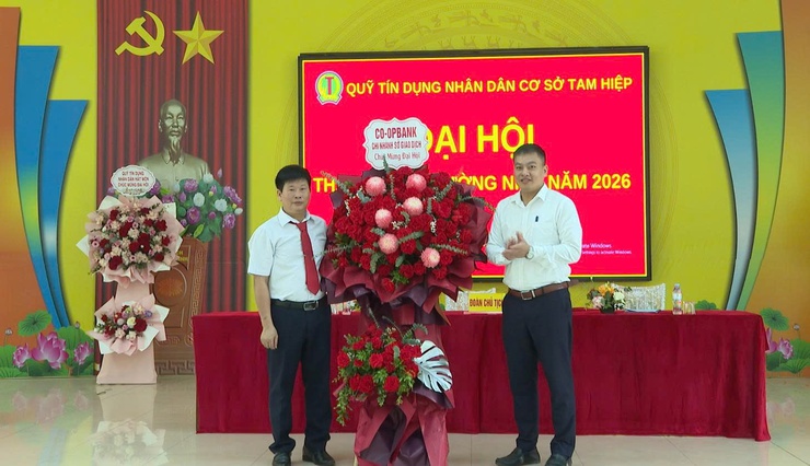Đại hội Đại biểu thành viên thường niên Quỹ tín dụng nhân dân Tam Hiệp năm 2026 thành công tốt đẹp- Ảnh 8.