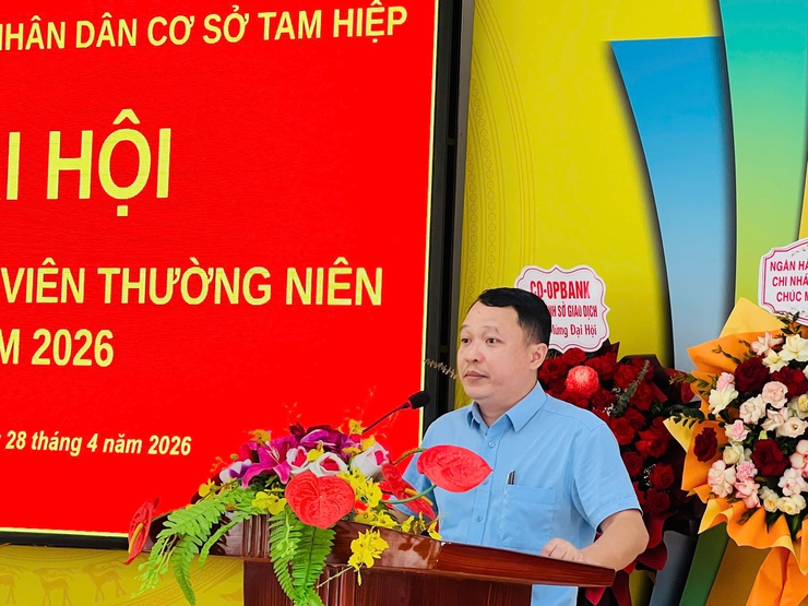 Đại hội Đại biểu thành viên thường niên Quỹ tín dụng nhân dân Tam Hiệp năm 2026 thành công tốt đẹp- Ảnh 9.