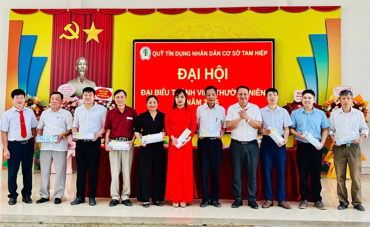 Đại hội Đại biểu thành viên thường niên Quỹ tín dụng nhân dân Tam Hiệp năm 2026 thành công tốt đẹp- Ảnh 11.