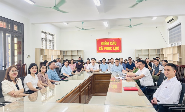 Xã Phúc Lộc tiếp sóng Hội nghị tổng kết triển khai hội nghị đại biểu nhân dân bàn việc xây dựng đời sống văn hoá năm 2026- Ảnh 2.