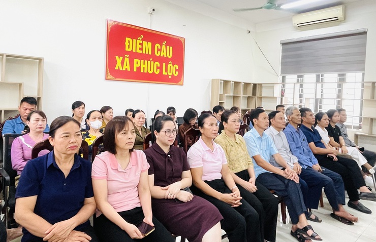 Xã Phúc Lộc tiếp sóng Hội nghị tổng kết triển khai hội nghị đại biểu nhân dân bàn việc xây dựng đời sống văn hoá năm 2026- Ảnh 4.