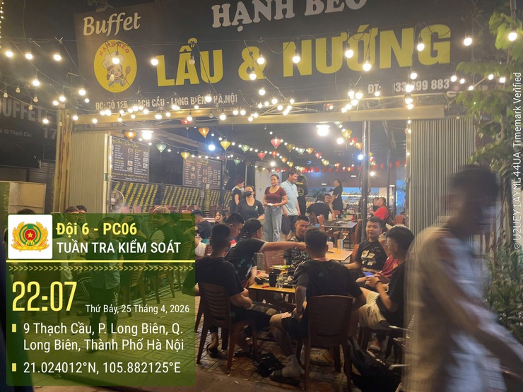 Phường Long Biên xử lý “phạt nguội” về TTATGT, TTĐT và VSMT - Ảnh 3.