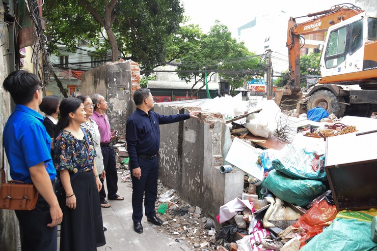 Phường Thanh Xuân - Hà Nội khẩn trương bàn giao mặt bằng dự án Vành đai 2,5- Ảnh 7.