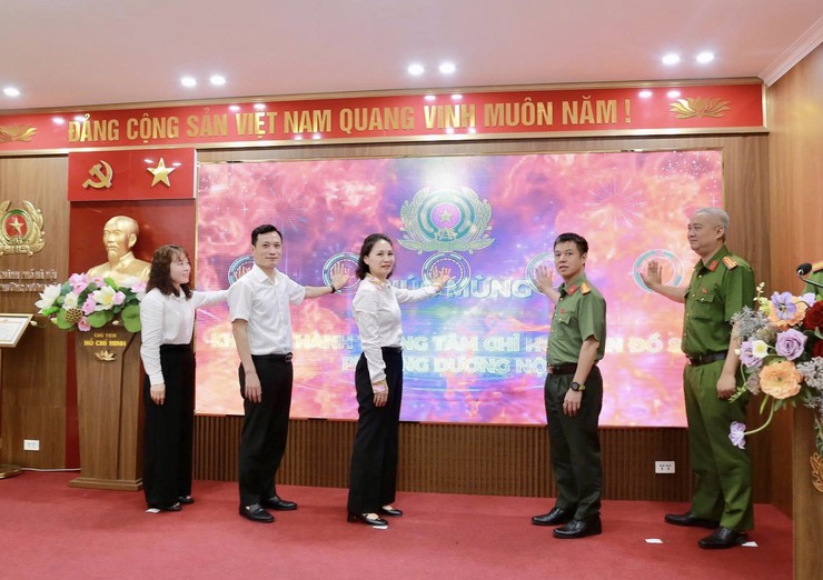Khánh thành Trung tâm chỉ huy bản đồ camera số phường Dương Nội- Ảnh 2.