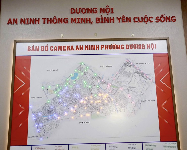 Khánh thành Trung tâm chỉ huy bản đồ camera số phường Dương Nội- Ảnh 4.