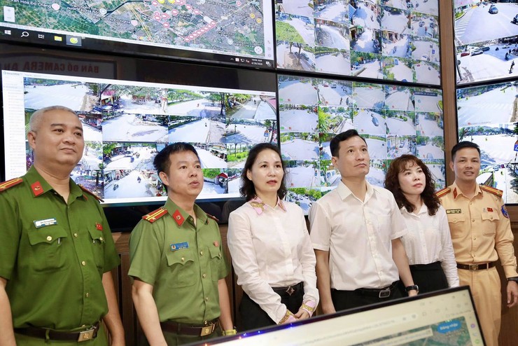 Khánh thành Trung tâm chỉ huy bản đồ camera số phường Dương Nội- Ảnh 3.