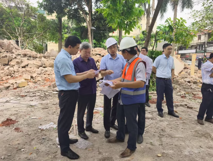 Phường Thanh Xuân bàn giao gần 8.000m² mặt bằng cho dự án đường Vành đai 2,5- Ảnh 1.