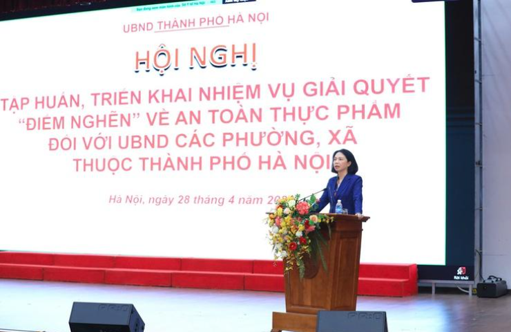 Hà Nội tập huấn, triển khai các nhiệm vụ giải quyết “điểm nghẽn” về an toàn thực phẩm- Ảnh 1.