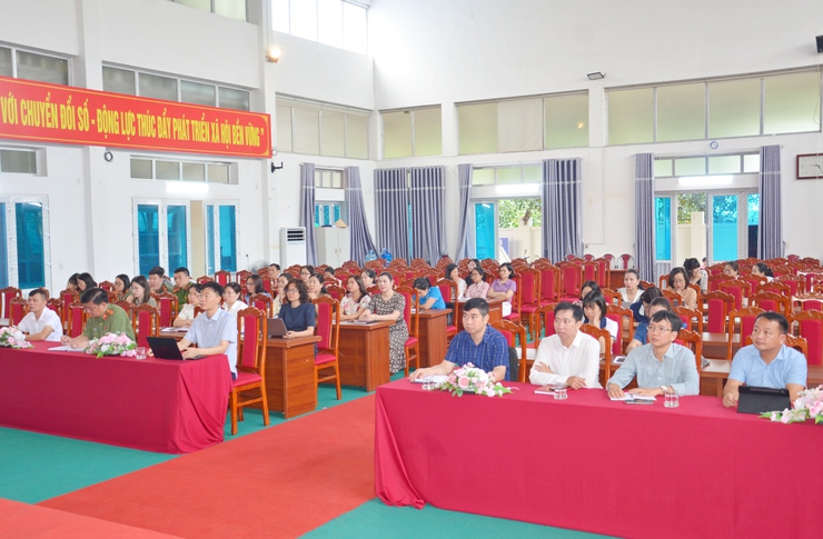 Tùng Thiện tham dự trực tuyến hội nghị tập huấn về bảo vệ bí mật nhà nước, an ninh mạng- Ảnh 1.