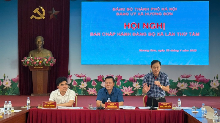 Hội nghị Ban Chấp hành Đảng bộ xã Hương Sơn lần thứ VIII: Siết kỷ cương, tăng tốc thực hiện nhiệm vụ- Ảnh 3.
