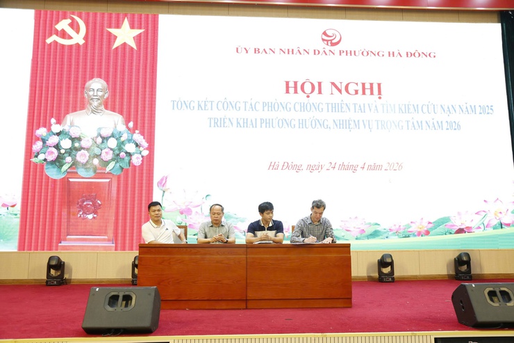 Phường Hà Đông chủ động nâng cao năng lực phòng, chống thiên tai, sẵn sàng ứng phó năm 2026- Ảnh 4.