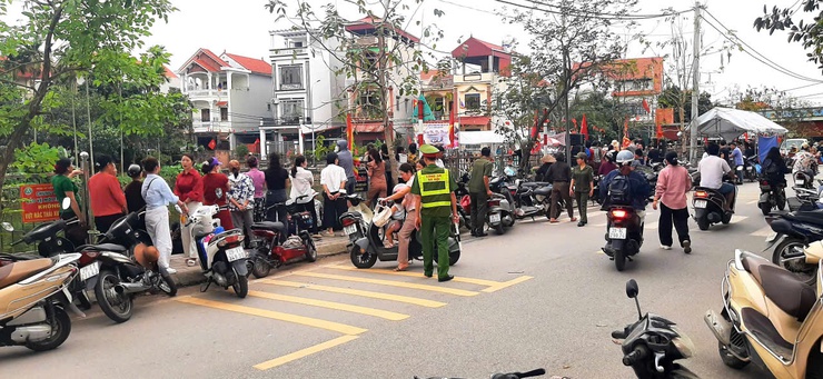 Công an xã Liên Minh: Bảo đảm an toàn chuỗi Lễ hội truyền thống- Ảnh 1.