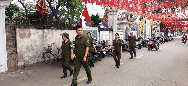 Công an xã Liên Minh: Bảo đảm an toàn chuỗi Lễ hội truyền thống- Ảnh 2.